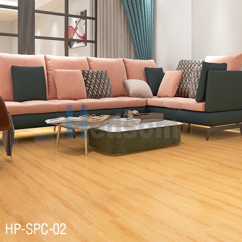 Home decoration application case-SPC Click Flooring