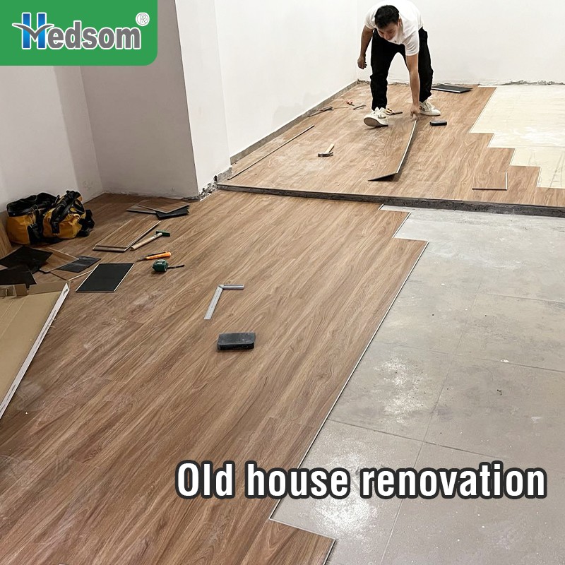 Old house renovation and installation case-SPC Click Flooring