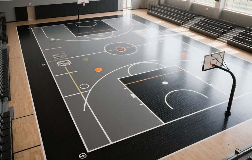 Multi-functional Sports Flooring